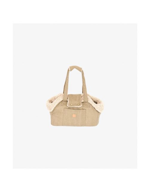 Pet & Co. Hondentas Lucky - Hondenautoaccessoire - 46x35x24 cm Lichtbruin