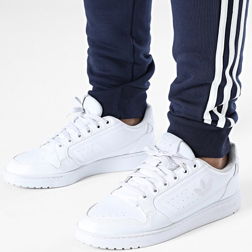 Pantalon Jogging A Bandes IP2244 Bleu Marine