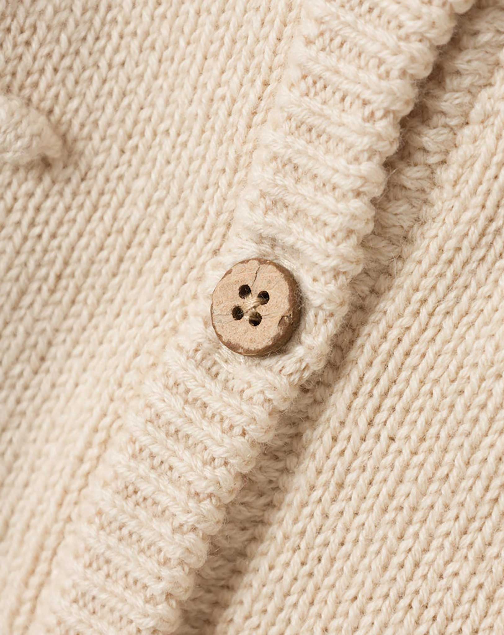 Strickjacke NBFGABLE KNOTS in fog