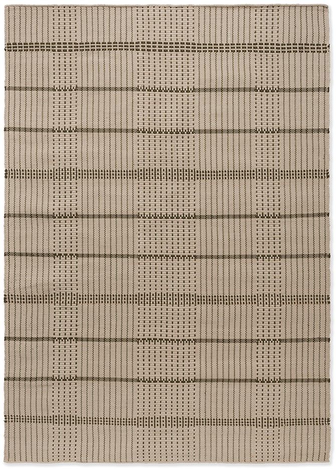 Vloerkleed Stitch Olive 497707 Zona  | Brink & Campman