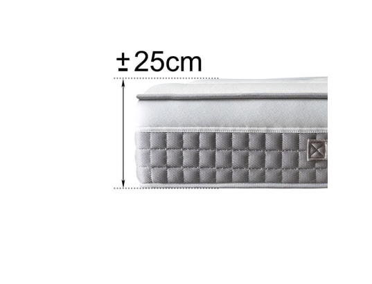 DAGOSTINO HOME - Matelas 180x200 hr haut gamme | h25 été-hiver