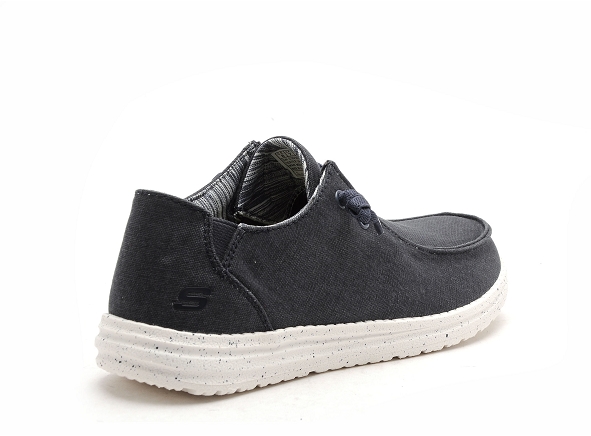 Skechers basses homme relaxedfit 210101 bleu