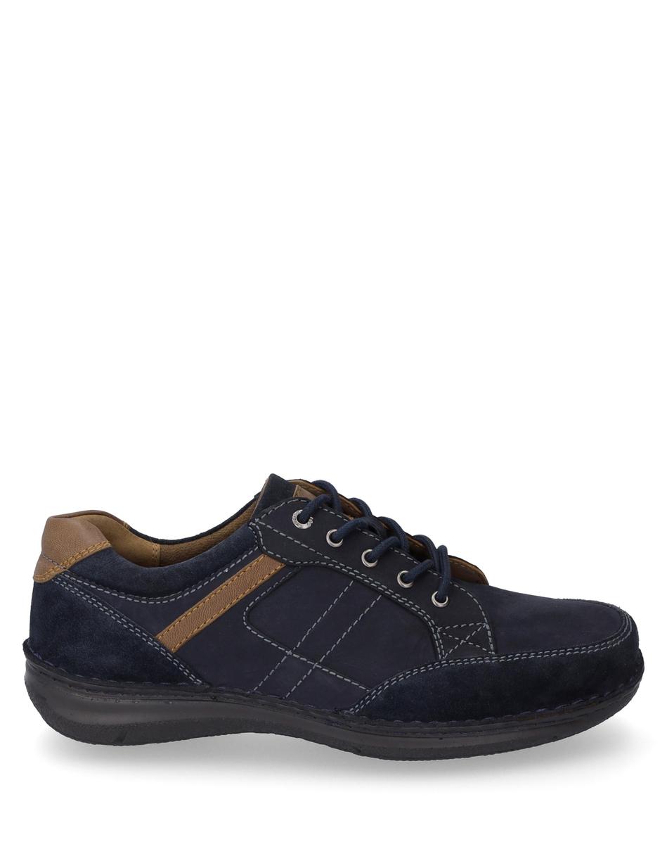 Halbschuh Alfred 04, indigo-kombi