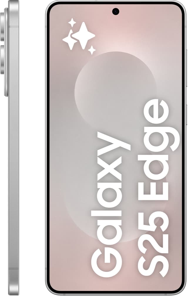 Samsung Galaxy S25 Edge 5G smartphone 12/512GB (Titanium Sølv)