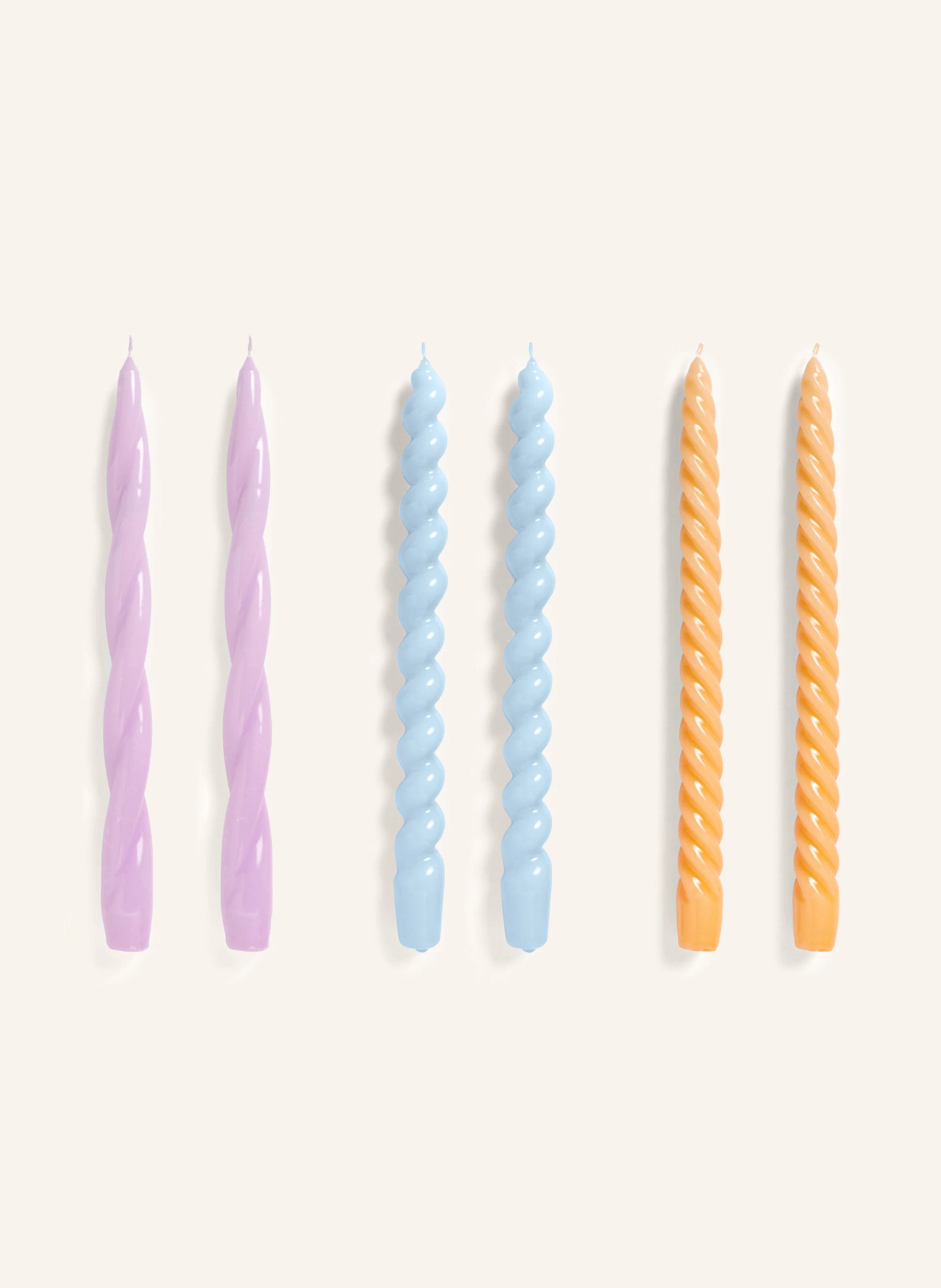 HAY 6er-Set Stabkerzen CANDLE LONG