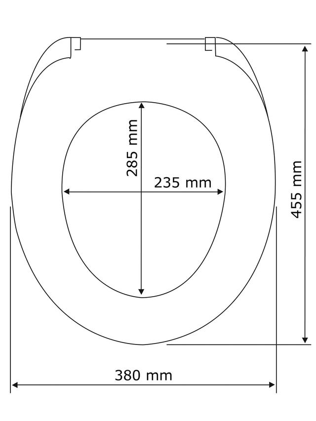 WC-Sitz Astera, Duroplast, mit Absenkautomatik