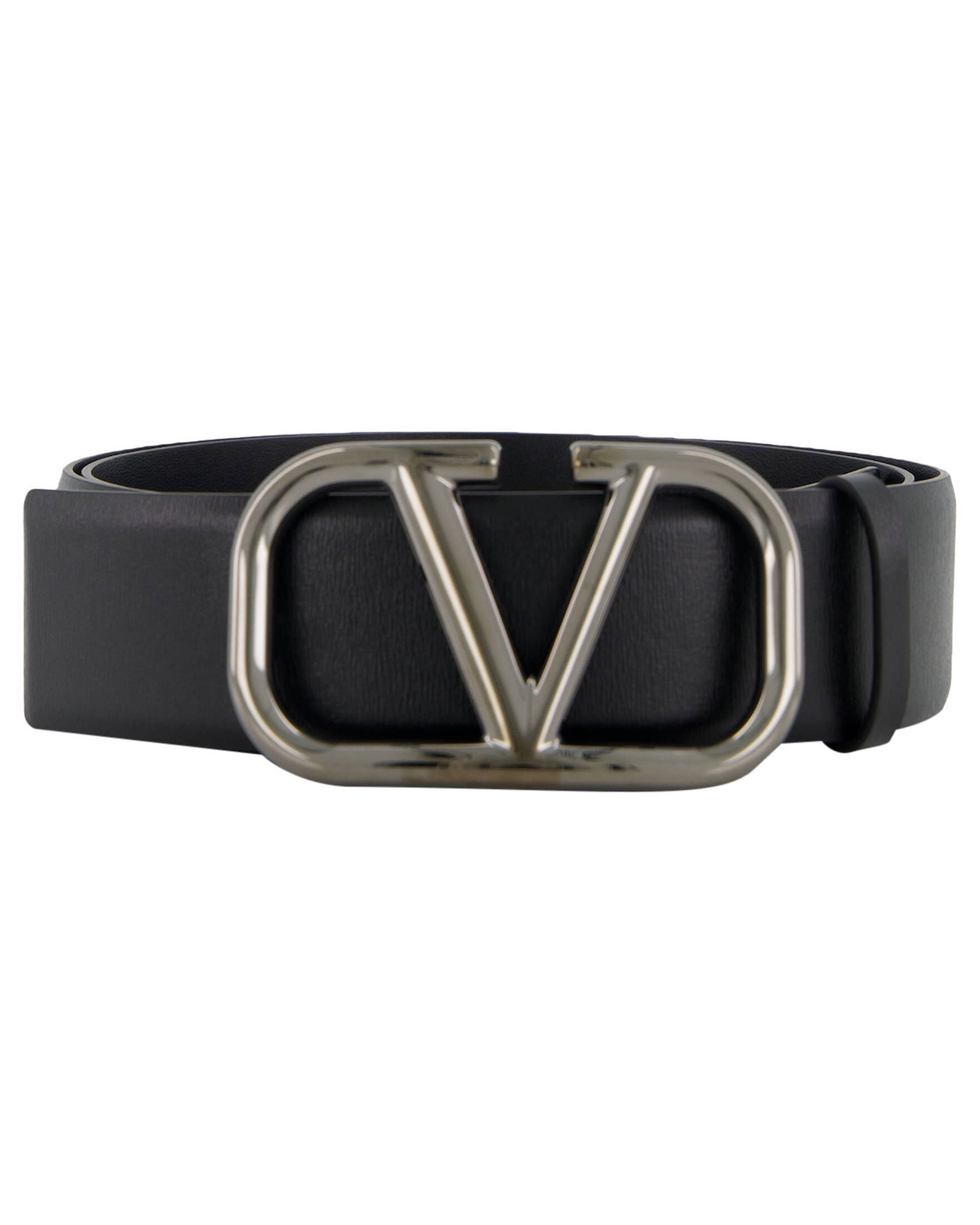 Valentino Garavani| Herren Ledergürtel BUCKLE BELT 40 VLOGO SIGNATURE