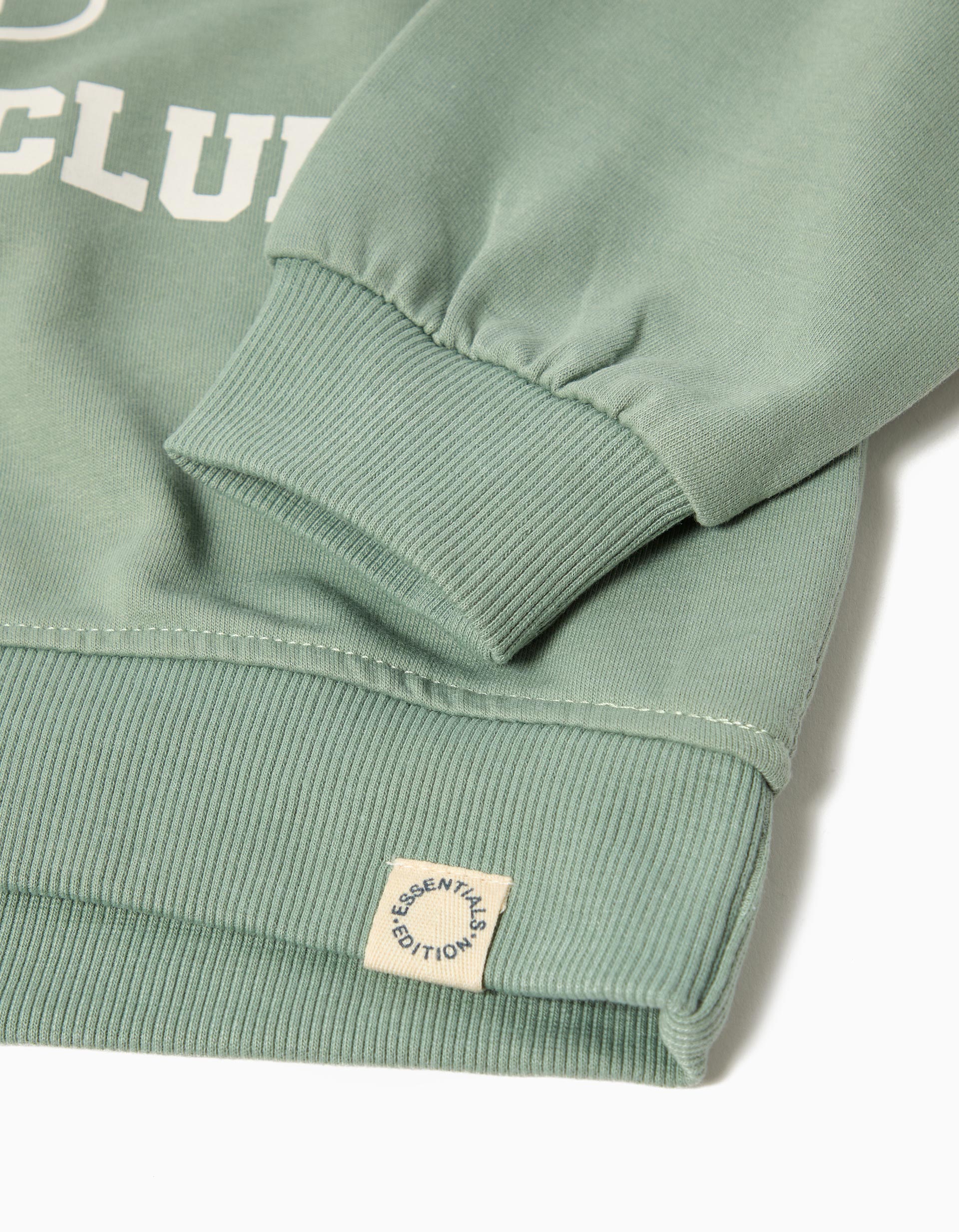 Conjunto de Jogging Felpa, Menina, Verde