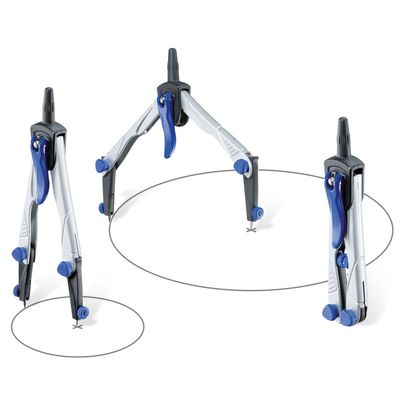 Maped Technic Concept - Coffret compas 5 pièces et accessoires