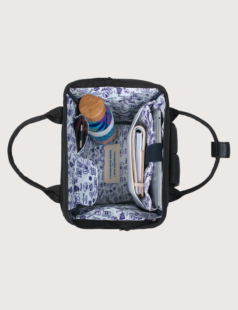 CABAIA SAC À DOS ADVENTURER MEDIUM NEW YORK + 2 POCHETTES