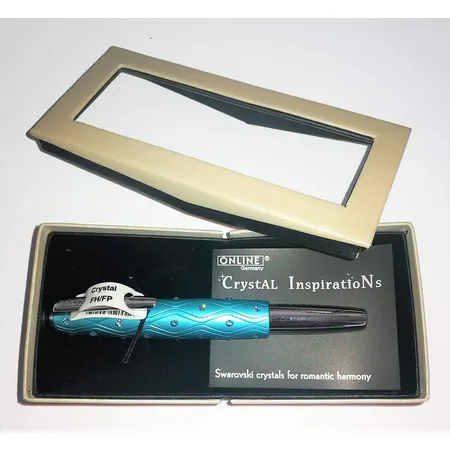 ONLINE Füllhalter Crystal Inspirations Magic türkis