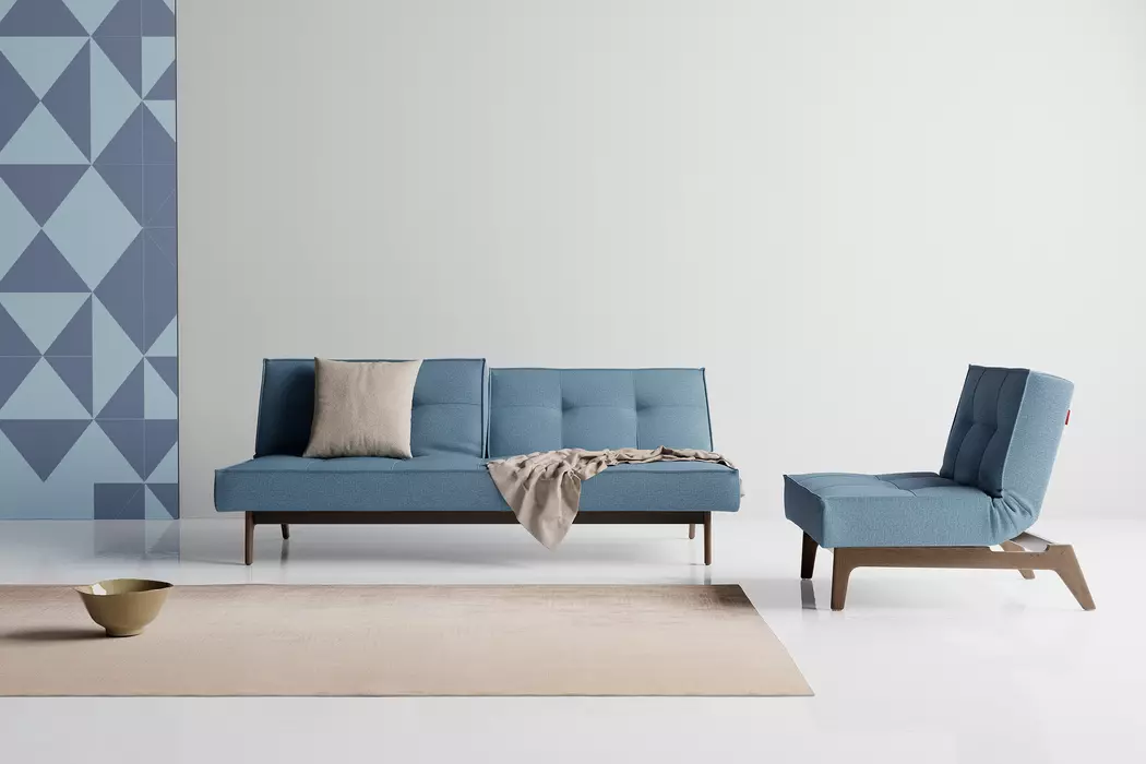 Schlafsofa Splitback Eik Raucheiche
