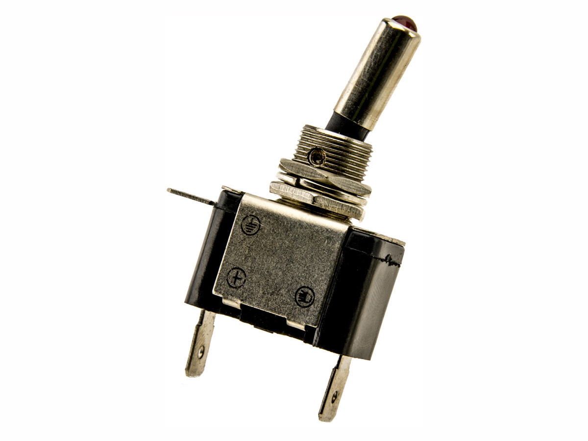 BBA Heavy Duty 2-polige LED tuimelschakelaar