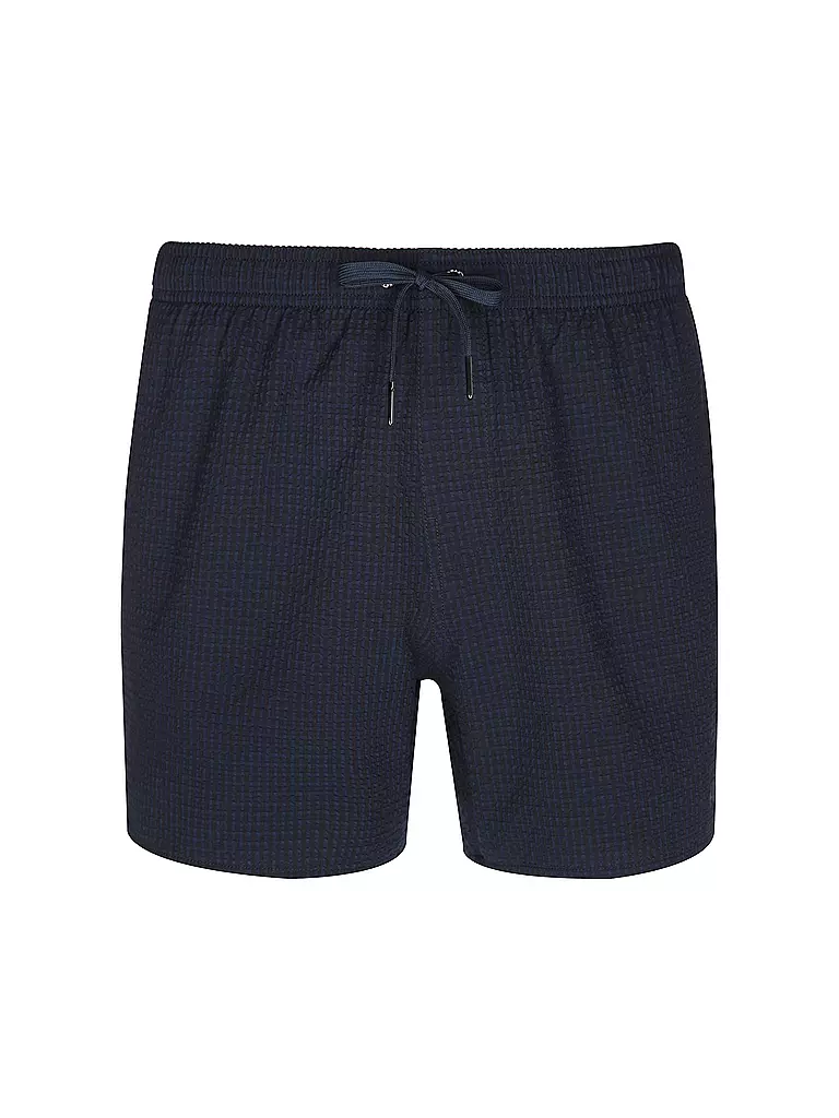 ARMANI EXCHANGE Badeshort SEERSUCKER blau