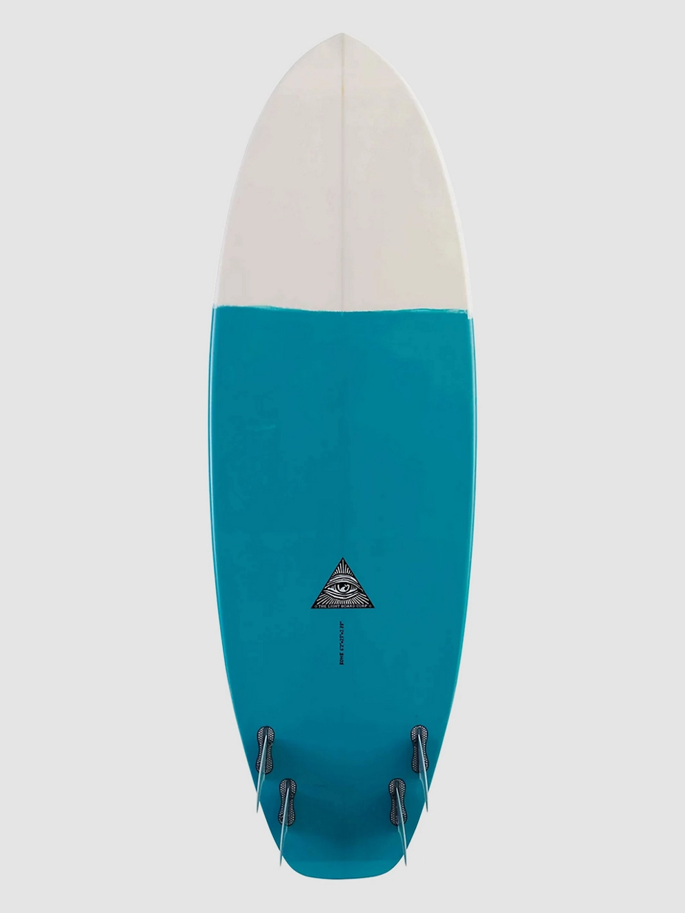Light Bomb Resin Tint Surfboard white/blue