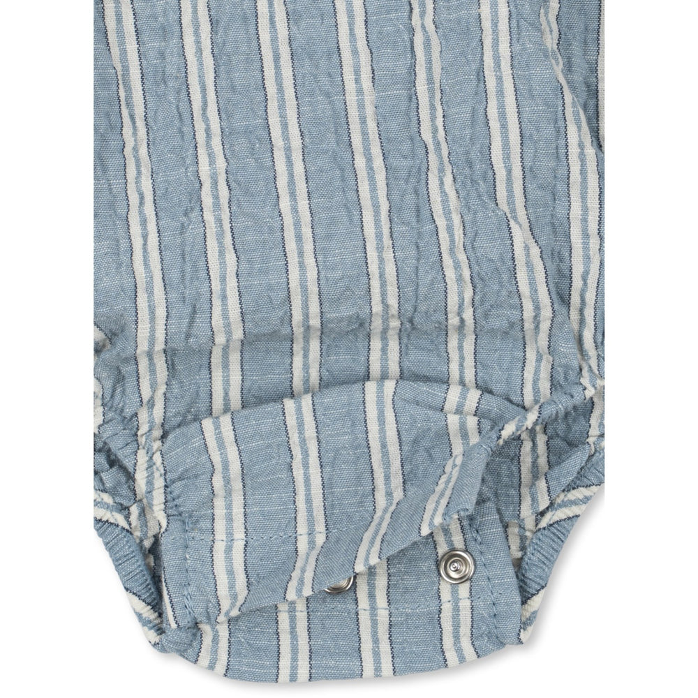 Køb Konges Sløjd Trio Bleu Stripe Elliot Romper Gots