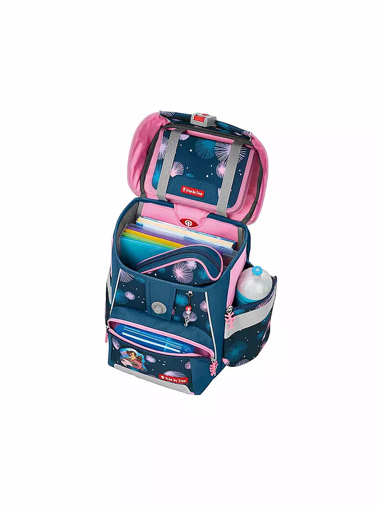 STEP BY STEP Schultaschen Set 5tlg - Space  Mermaid Delia  blau