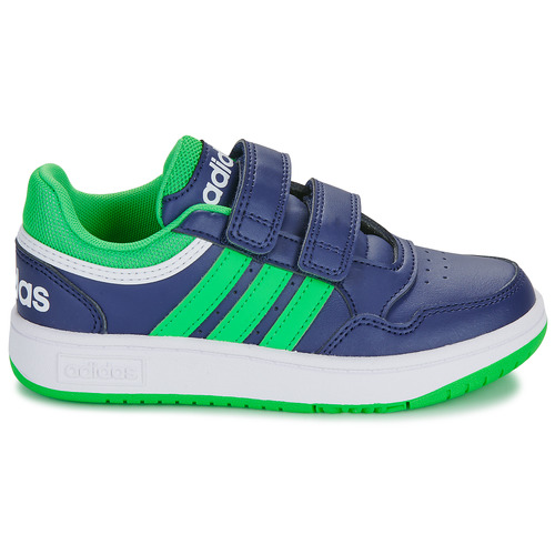 Adidas Sportswear - HOOPS 3.0 CF C - Bleu / Vert