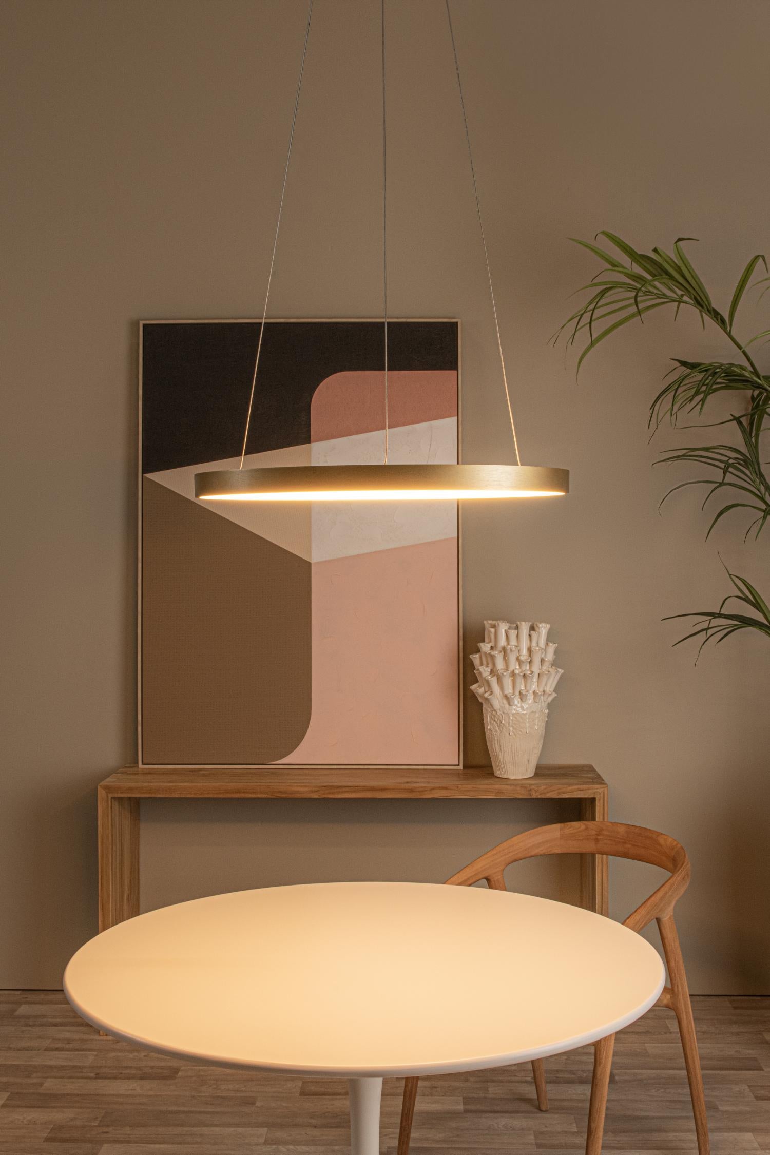 Vidal hanglamp LED Ã58 mat goud