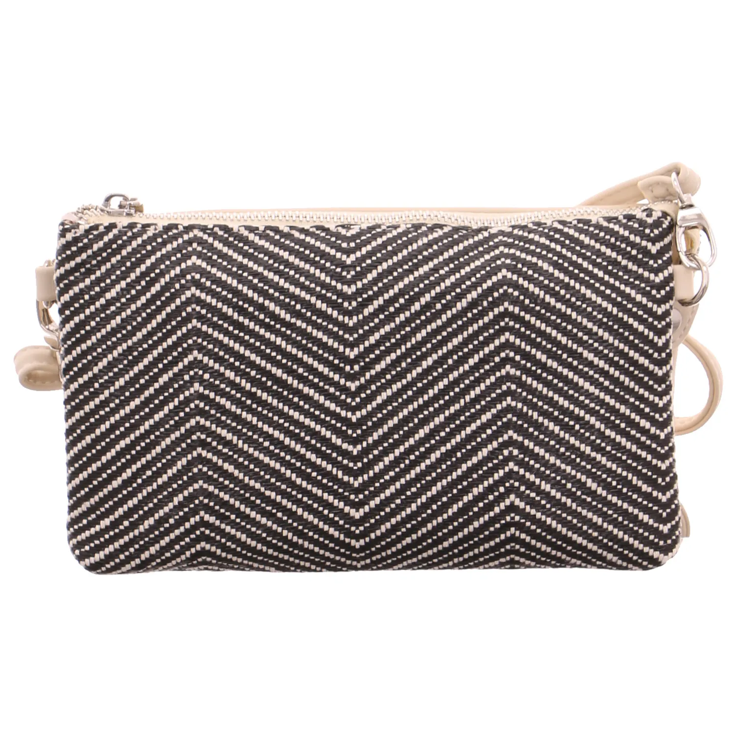 GABOR Clutch / Abendtasche Schwarz Textil