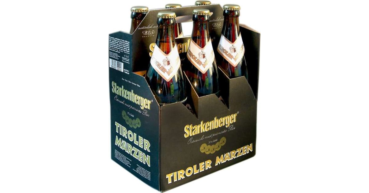 Starkenberger Bier Tiroler Märzen Tray 6x 0,5 Liter (Mehrweg)