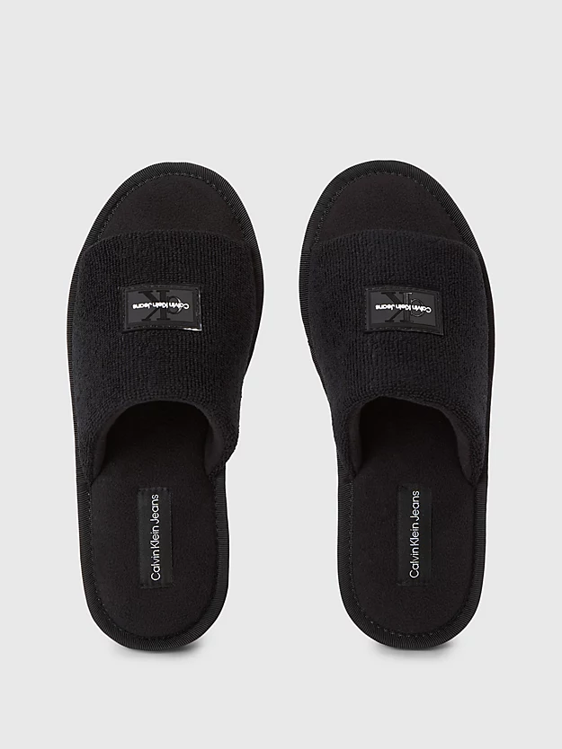 Pantufas de pele de carneiro sintética