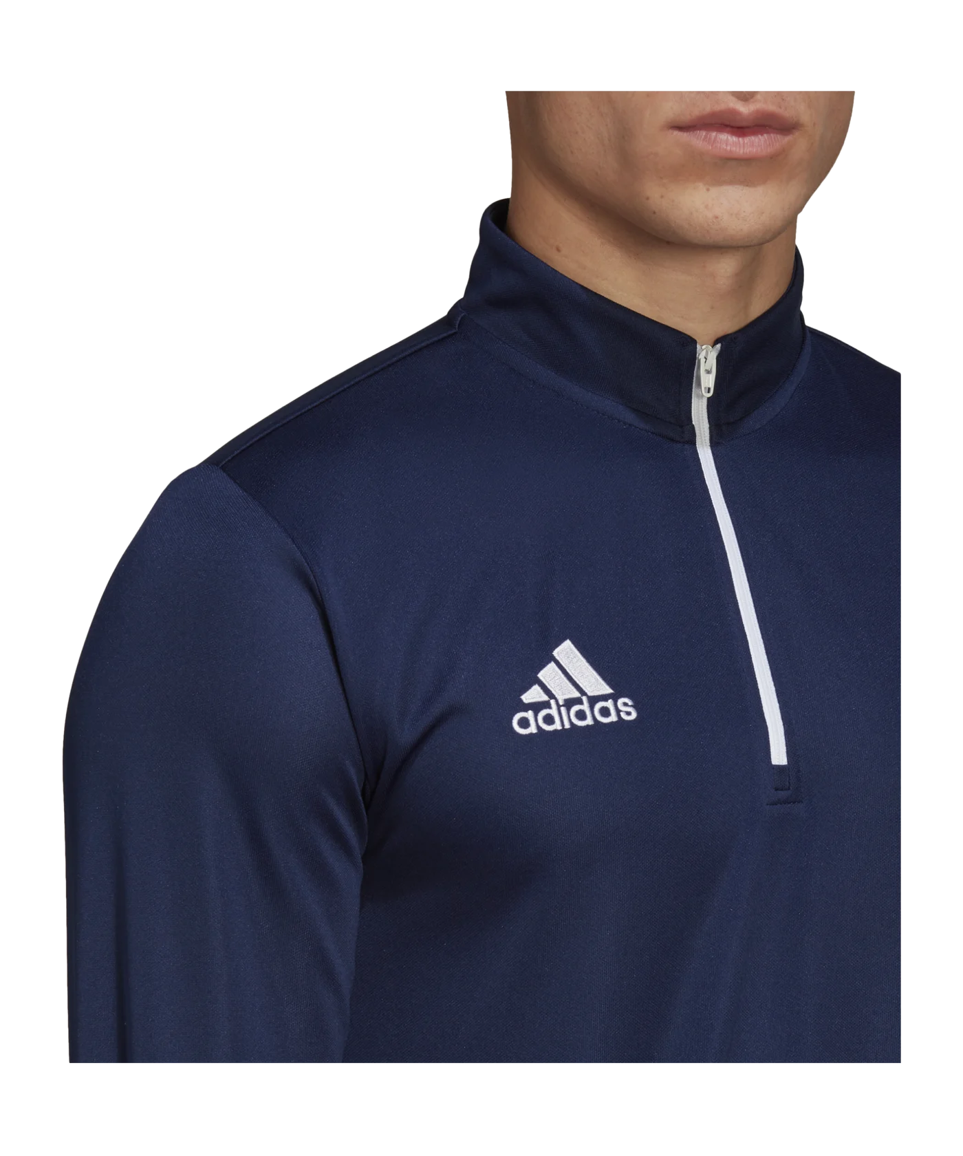 adidas Entrada 22 HalfZip Sweatshirt Blau