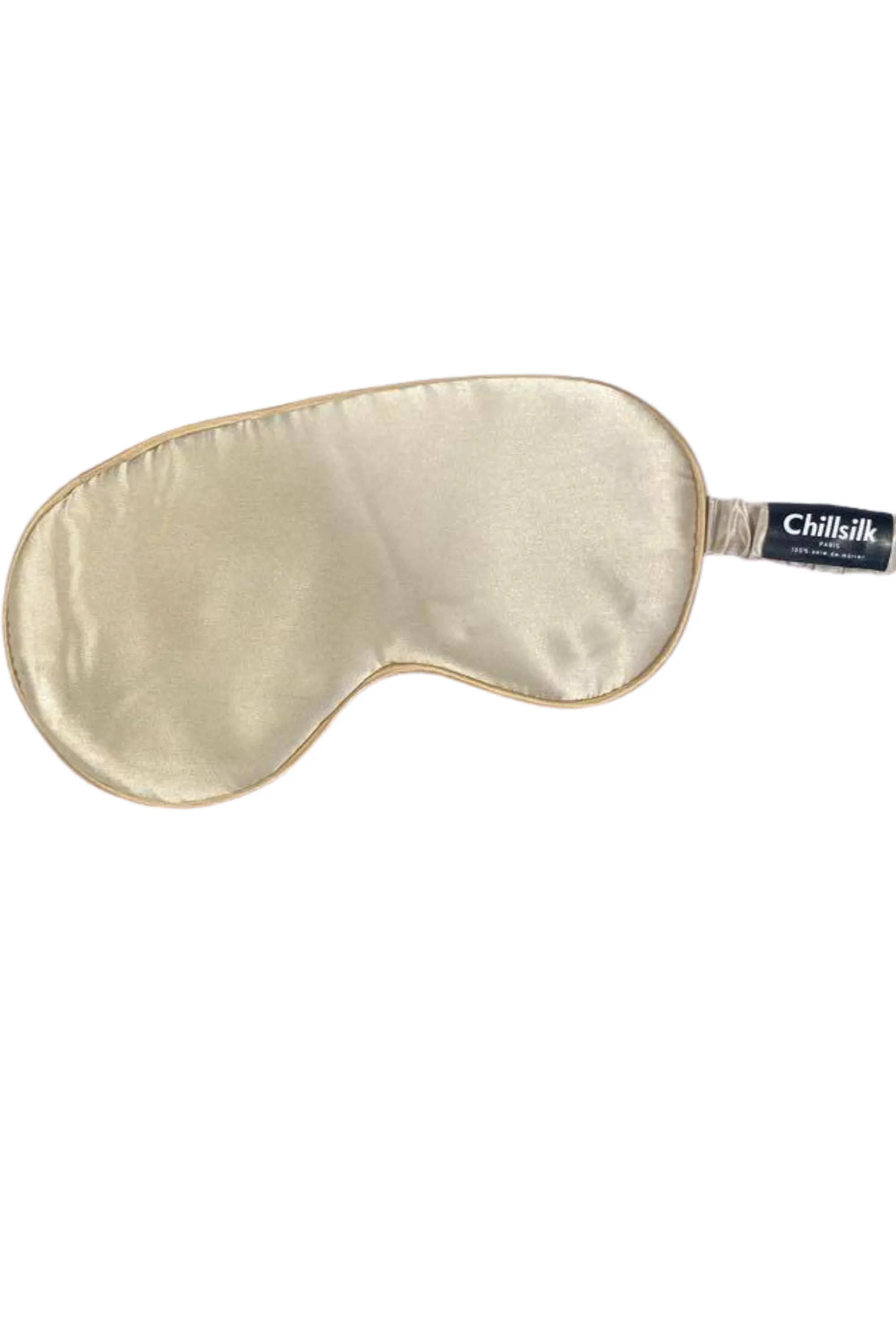 Chill Silk Masque de nuit noir 100% soie Sand