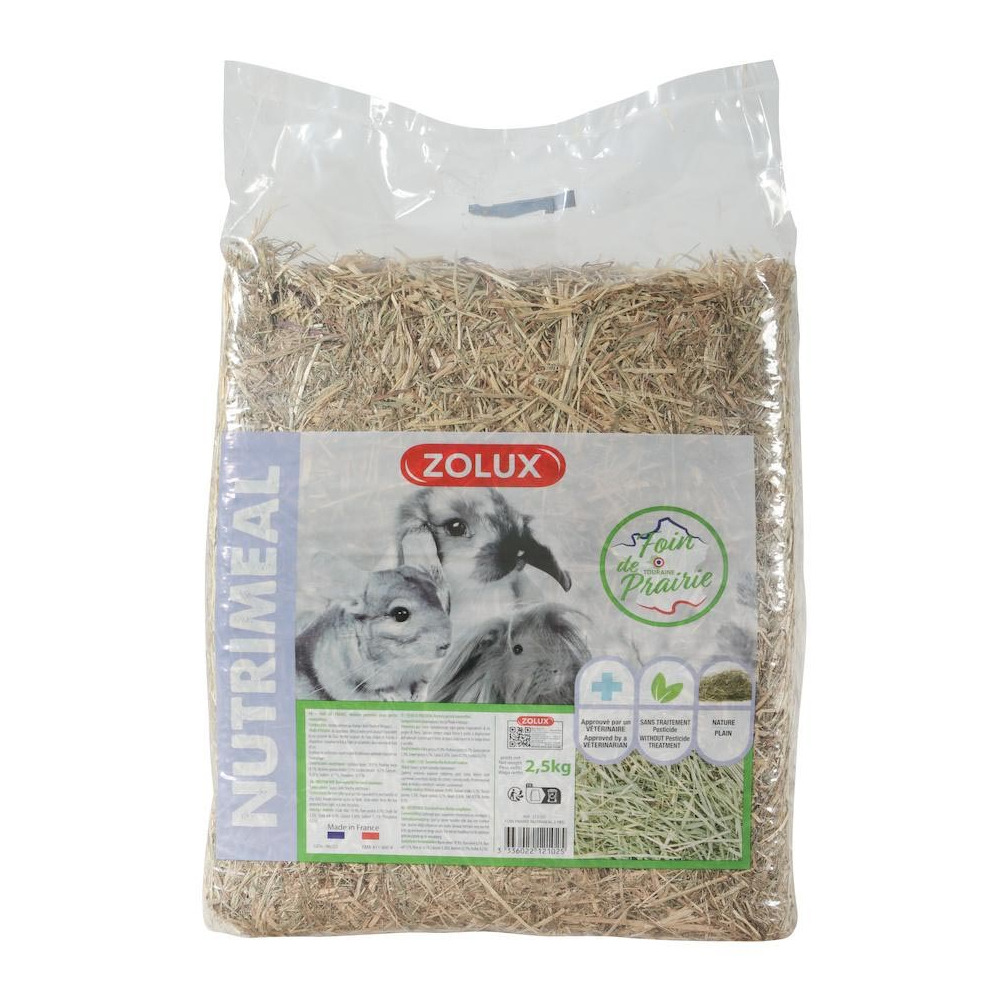Foin des près pour rongeurs (lot de 3)