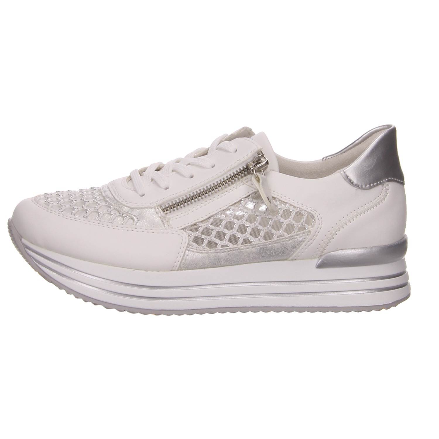 Remonte Sneaker weiß weiss/weiss kombi