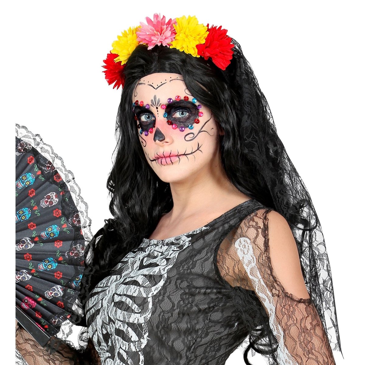Dia De Los Muertos Sluier