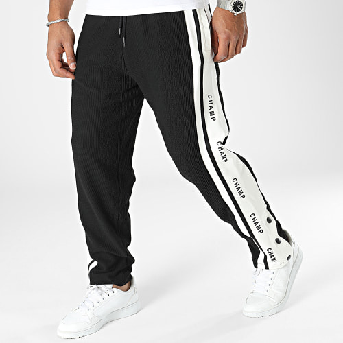Pantalon Jogging Noir Blanc