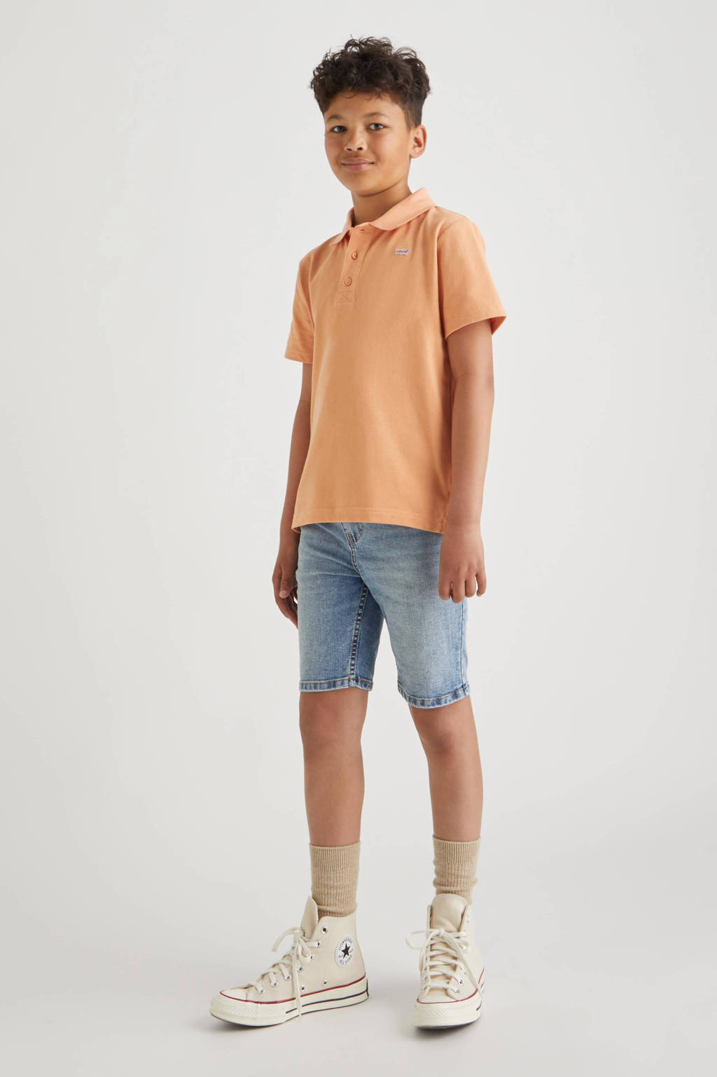 Levi's polo oranjezand