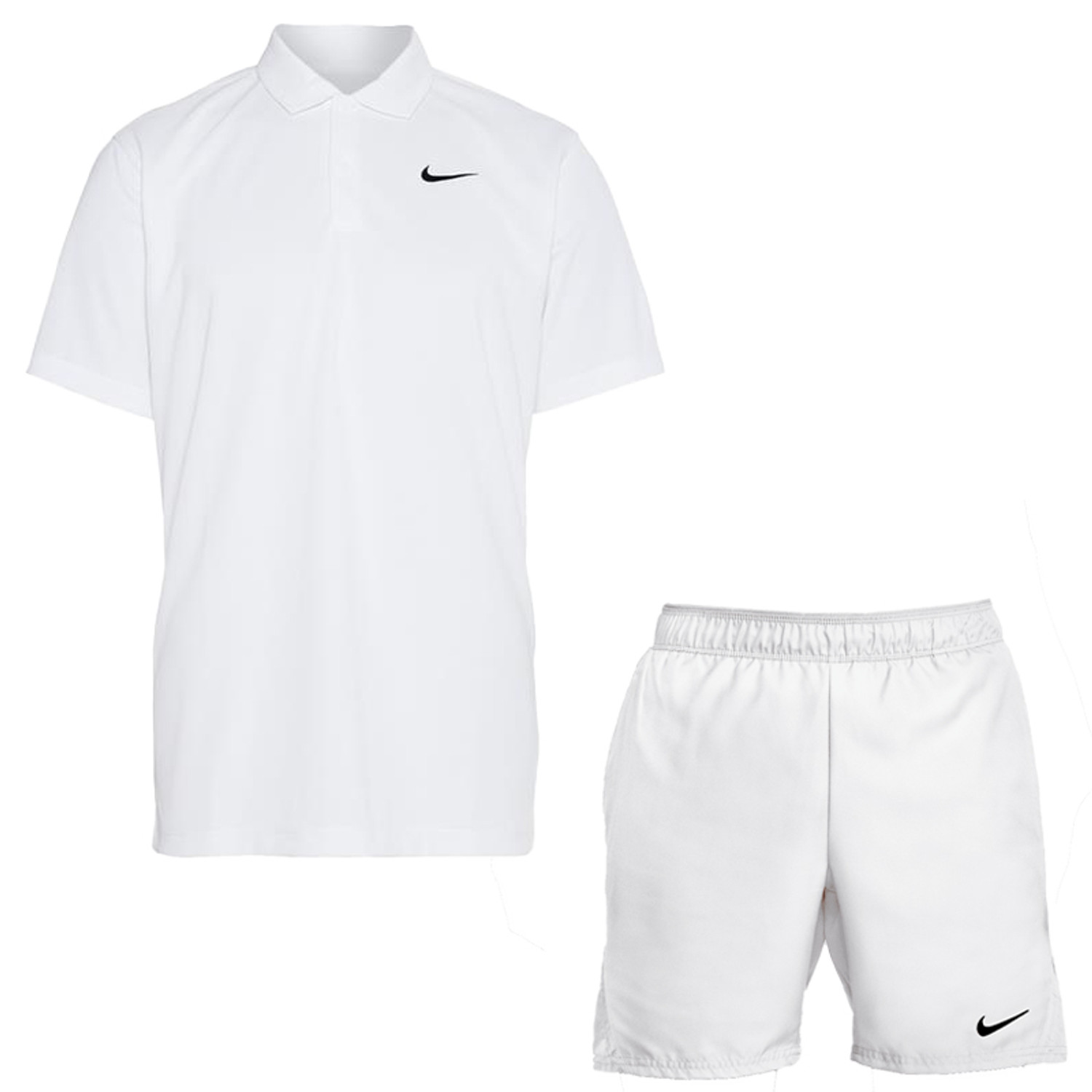 Nike Court Victory Solid Polo 7 Inch Set Heren