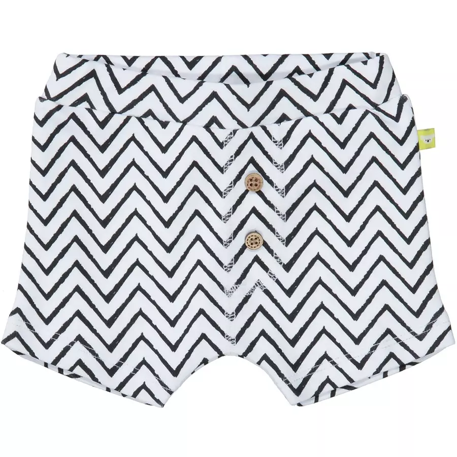 STACCATO Shorts weiß Alloverprint
