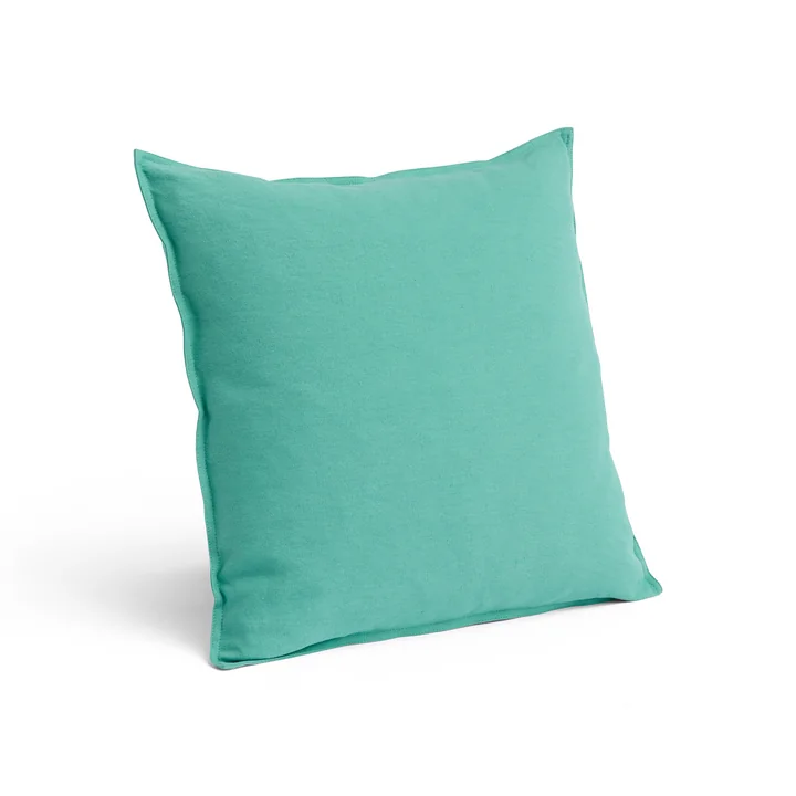 HAY - Linen Kissen, 50 x 50 cm, smaragdgrün