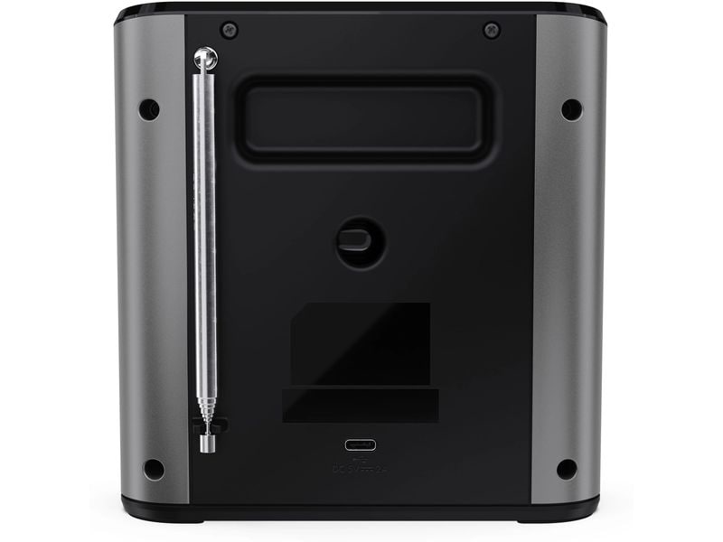 Sharp DAB  Radio DR-P530 Grau Tragbares DAB -Radio mit Bluetooth-Streaming