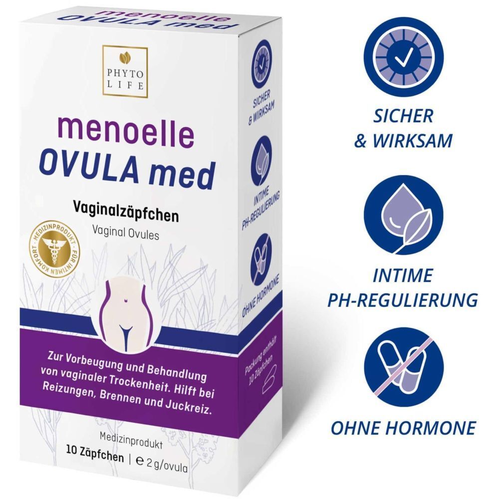 menoelle® OVULA med Vaginalzäfchen