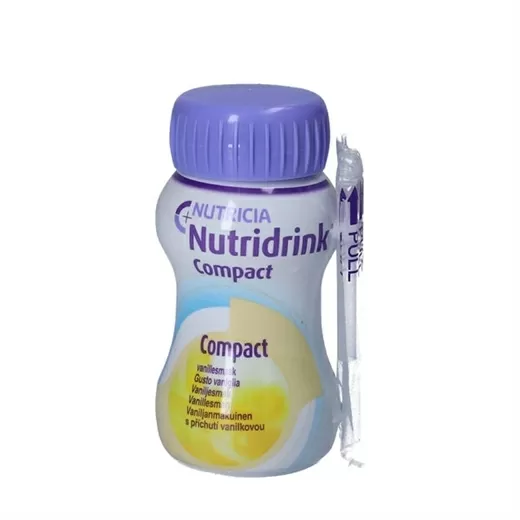 Nutridrink Compact - flere smagsvarianter - 4 x 125 ml.