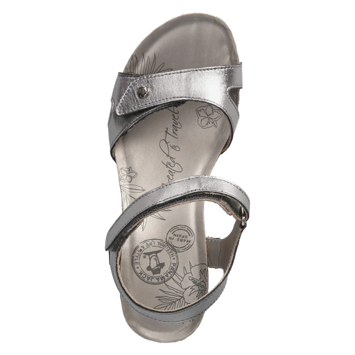Panama JackSandaletten JULIA SHINE - anthracite