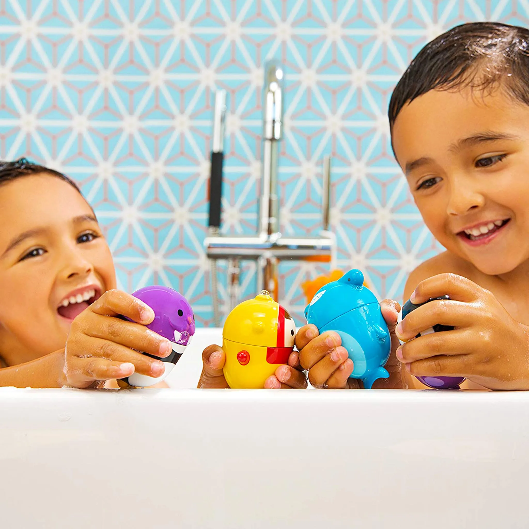 Munchkin Jouets de Bain Requin et Plongeur