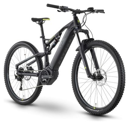 VTT Electrique Tout-Suspendu Raymon FullRay 130E 4.0 Tektro M350 9V 500 Wh 29'' Noir
