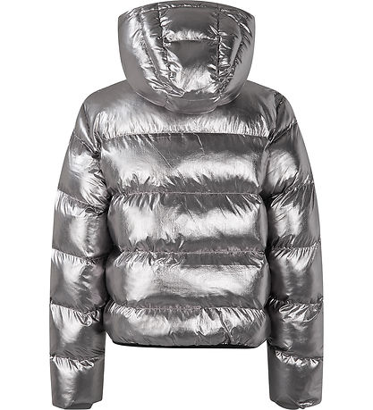 Mads Nørgaard Steppjacke - Jojina - Metallic Asphalt