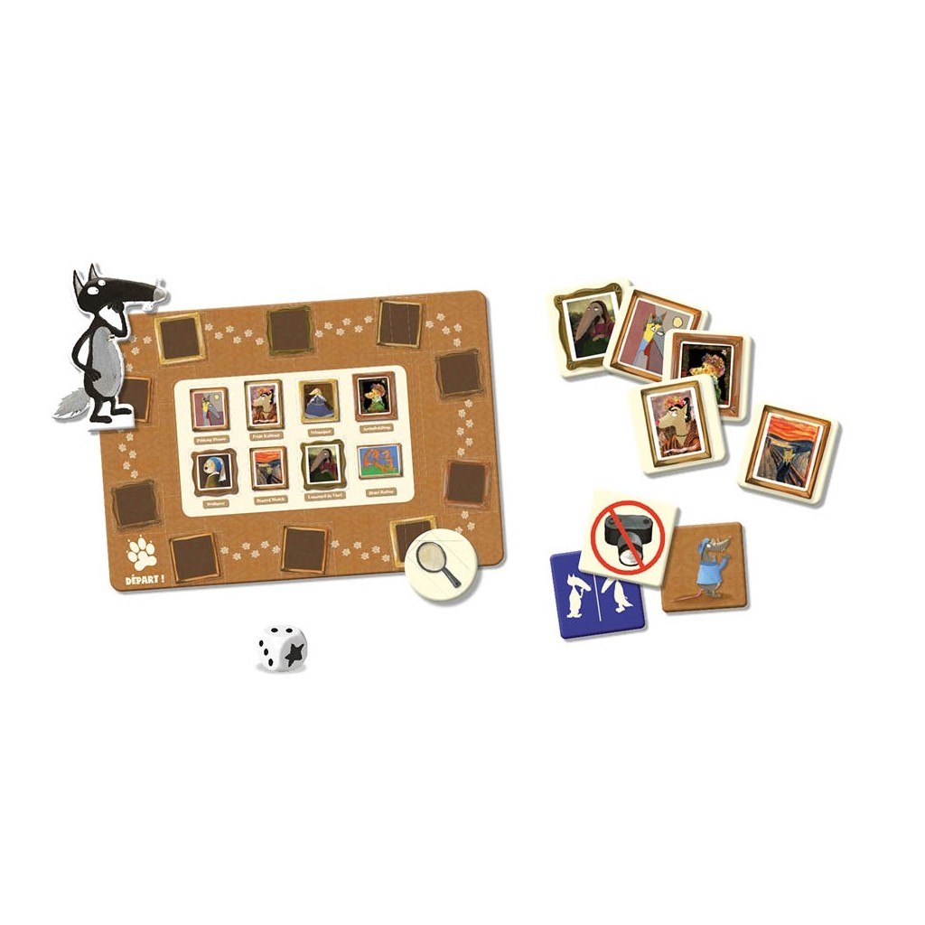 Jeu de Loup - Enquête au musée