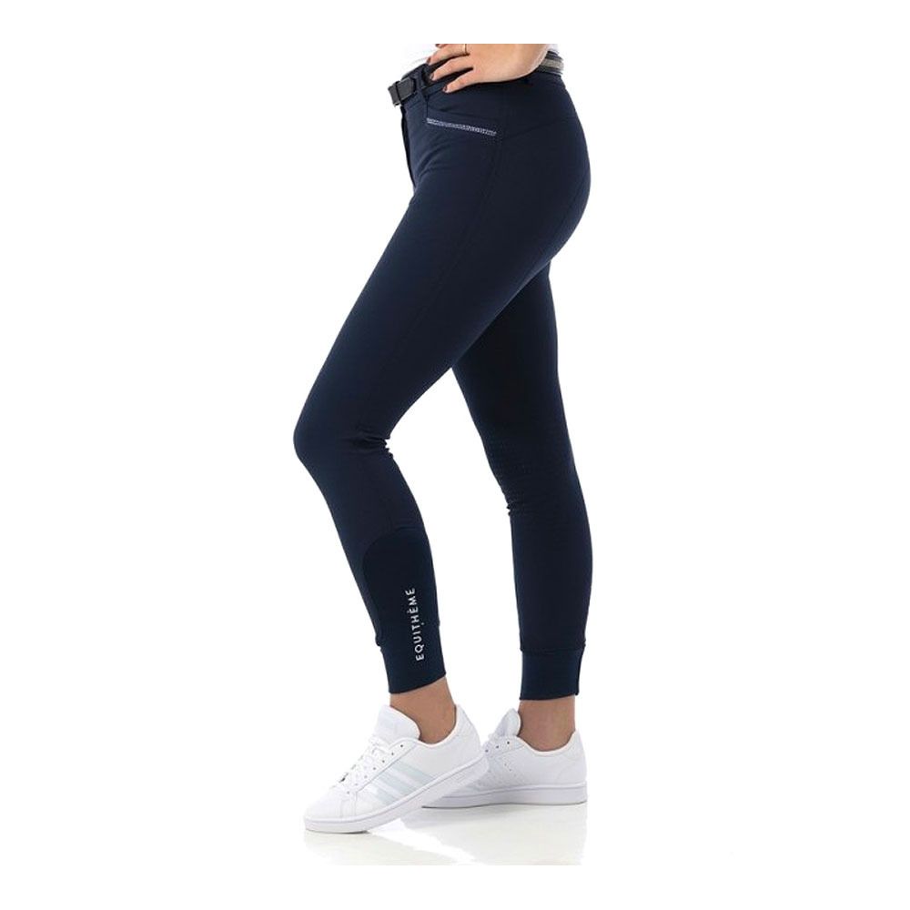 Equitheme GIZEL - Pantalon siliconé Femme marine