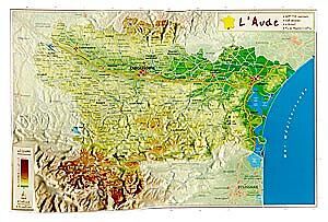GEORELIEF - GEORELIEF D11 AUDE 21X31