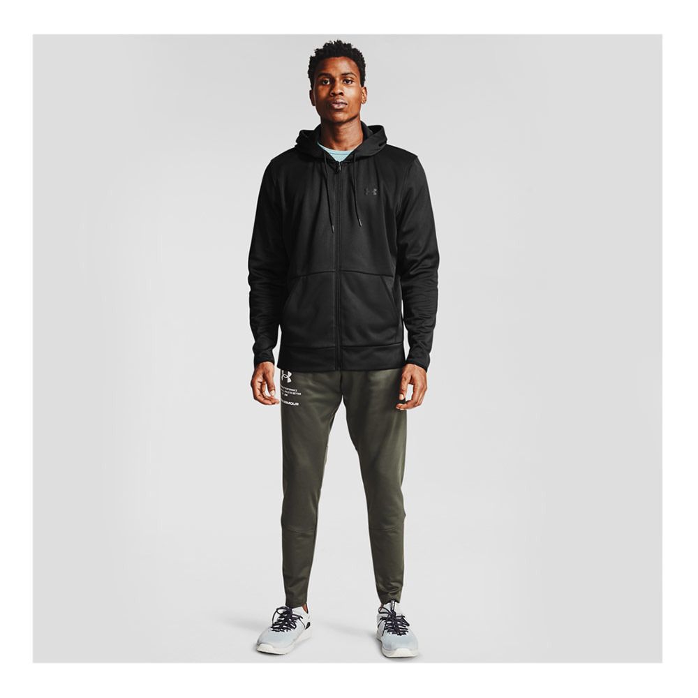 Under Armour FLEECE - Sweat Homme noir