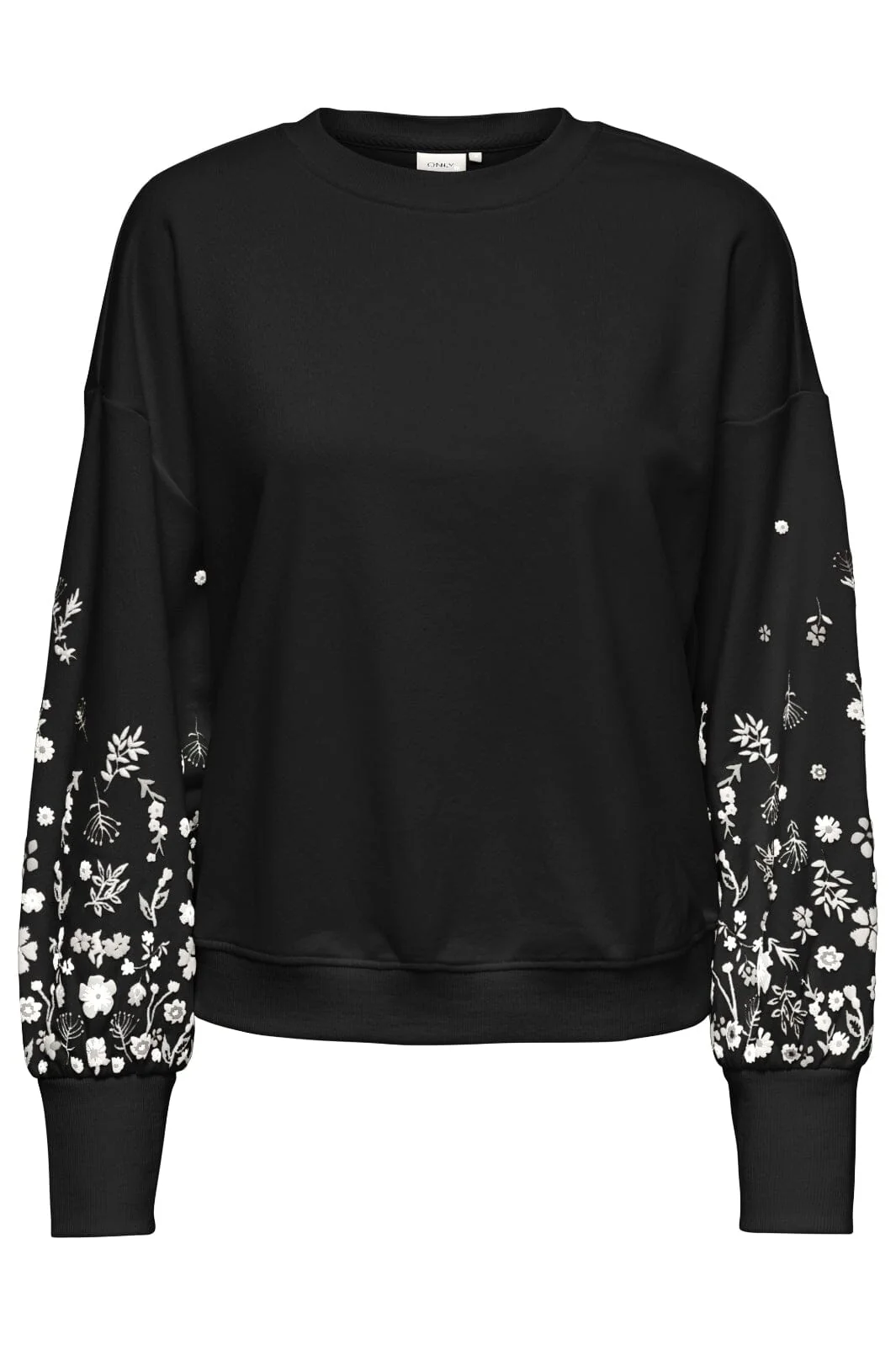 Only Onlbrooke L/S O-Neck Flower Swt 15216364