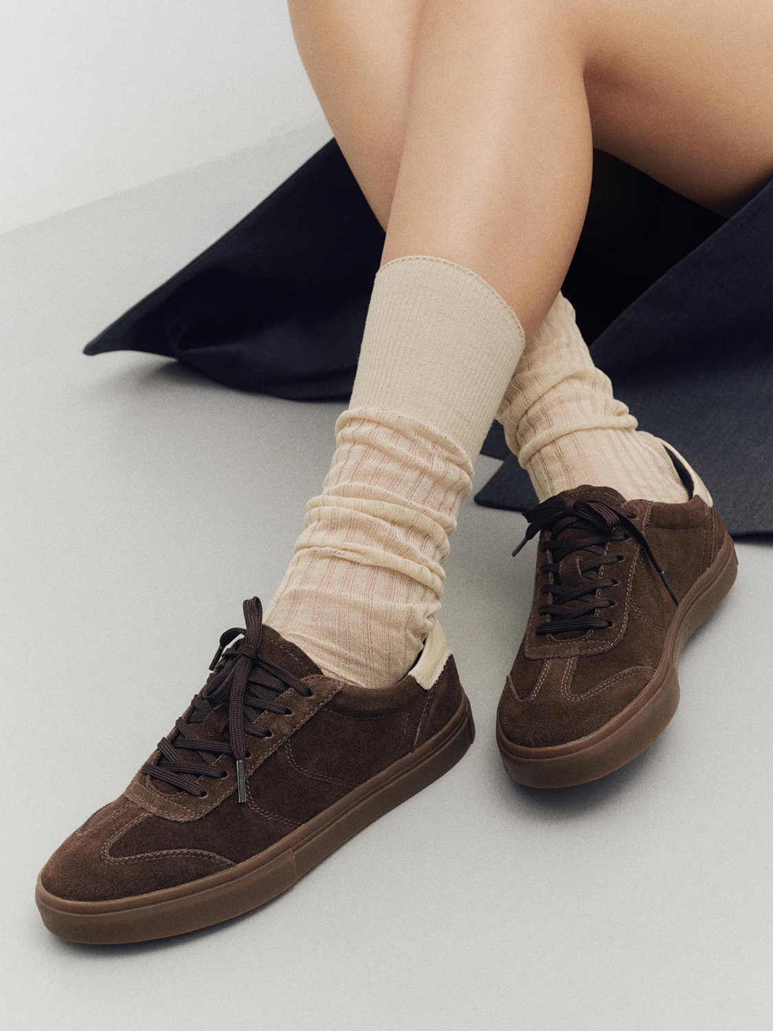 Vagabond Cody Sneakers Suede Dark Brown