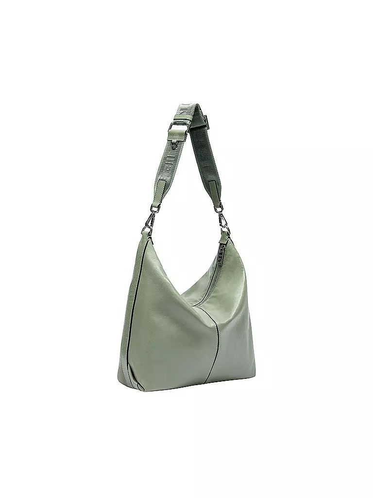 LIEBESKIND BERLIN Ledertasche - Hobo PARIS Medium hellgrün